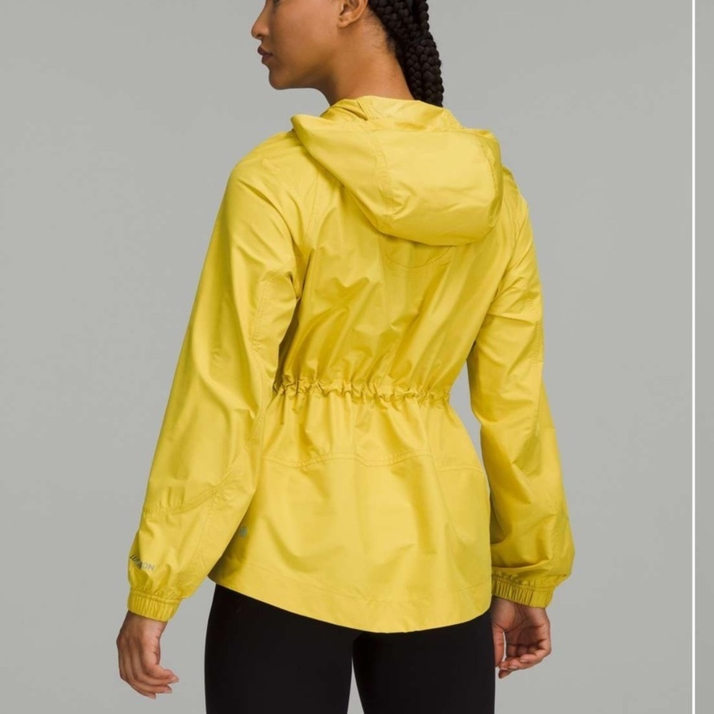 NWOT Lululemon Cinch-Waist Half-Zip Running Jacket Soleil Preppy Size 8 - Picture 3 of 14